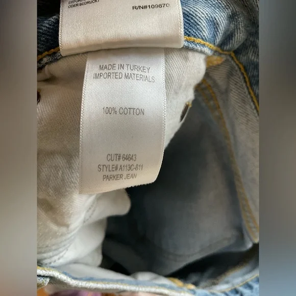 Agolde Parker Jean Swapmeet SZ 25